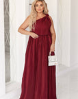 Дълга рокля от структурирана материя - Twiggy Shop