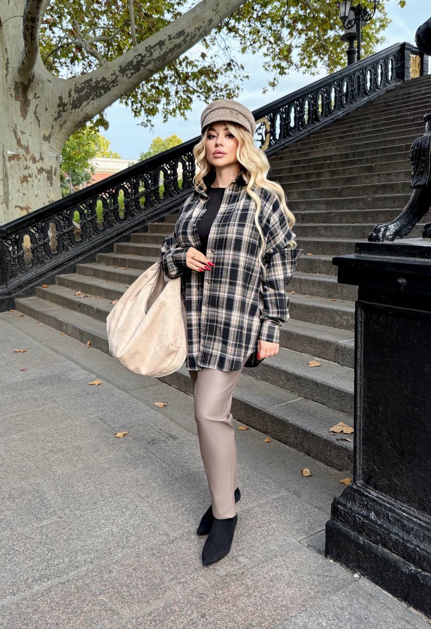 Карирана риза