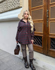 Карирана риза