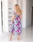 Рокля от шифон на цветя - Twiggy Shop
