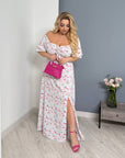 Дълга рокля на цветя - Twiggy Shop