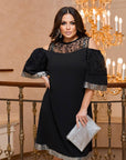 Къса рокля с мрежа - Twiggy Shop