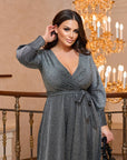 Дълга рокля от лурекс - Twiggy Shop