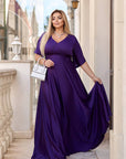 Дълга копринена рокля - Twiggy Shop