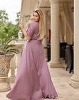 Дълга копринена рокля - Twiggy Shop