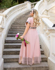 Рокля от софт с мрежа - Twiggy Shop