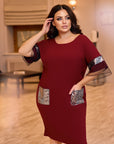 Къса рокля с джобове - Twiggy Shop