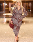 Рокля от софт в миди дължина - Twiggy Shop