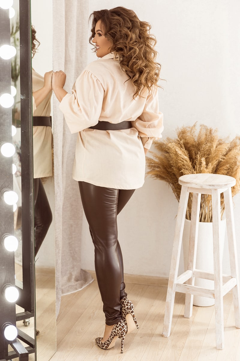 Стилен комплект с колан