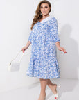 Рокля в свободна кройка от софт - Twiggy Shop