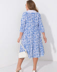 Рокля в свободна кройка от софт - Twiggy Shop
