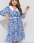 Рокля в свободна кройка от софт - Twiggy Shop