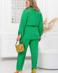 Комплект в две части от ленена смес - Twiggy Shop