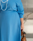 Комплект в две части от ленена смес - Twiggy Shop