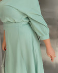 Комплект в две части от ленена смес - Twiggy Shop
