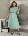 Комплект в две части от ленена смес - Twiggy Shop
