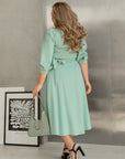 Комплект в две части от ленена смес - Twiggy Shop