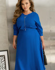 Комплект в две части от ленена смес - Twiggy Shop