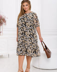 Рокля на цветя от шифон - Twiggy Shop