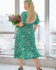 Рокля на цветя с прехвърляне - Twiggy Shop