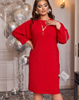Рокля от блестяща материя - Twiggy Shop