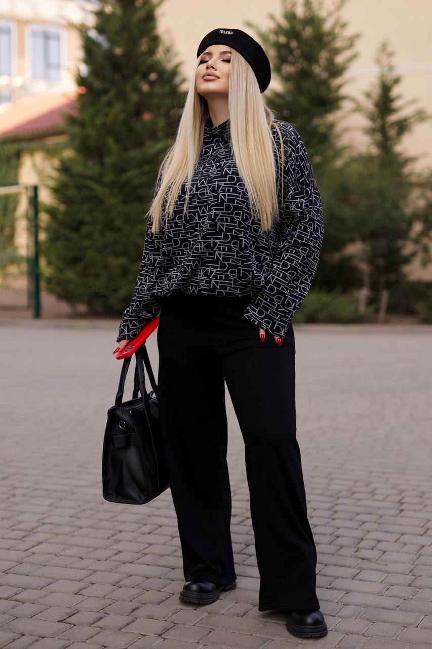 Пуловер от трикотаж