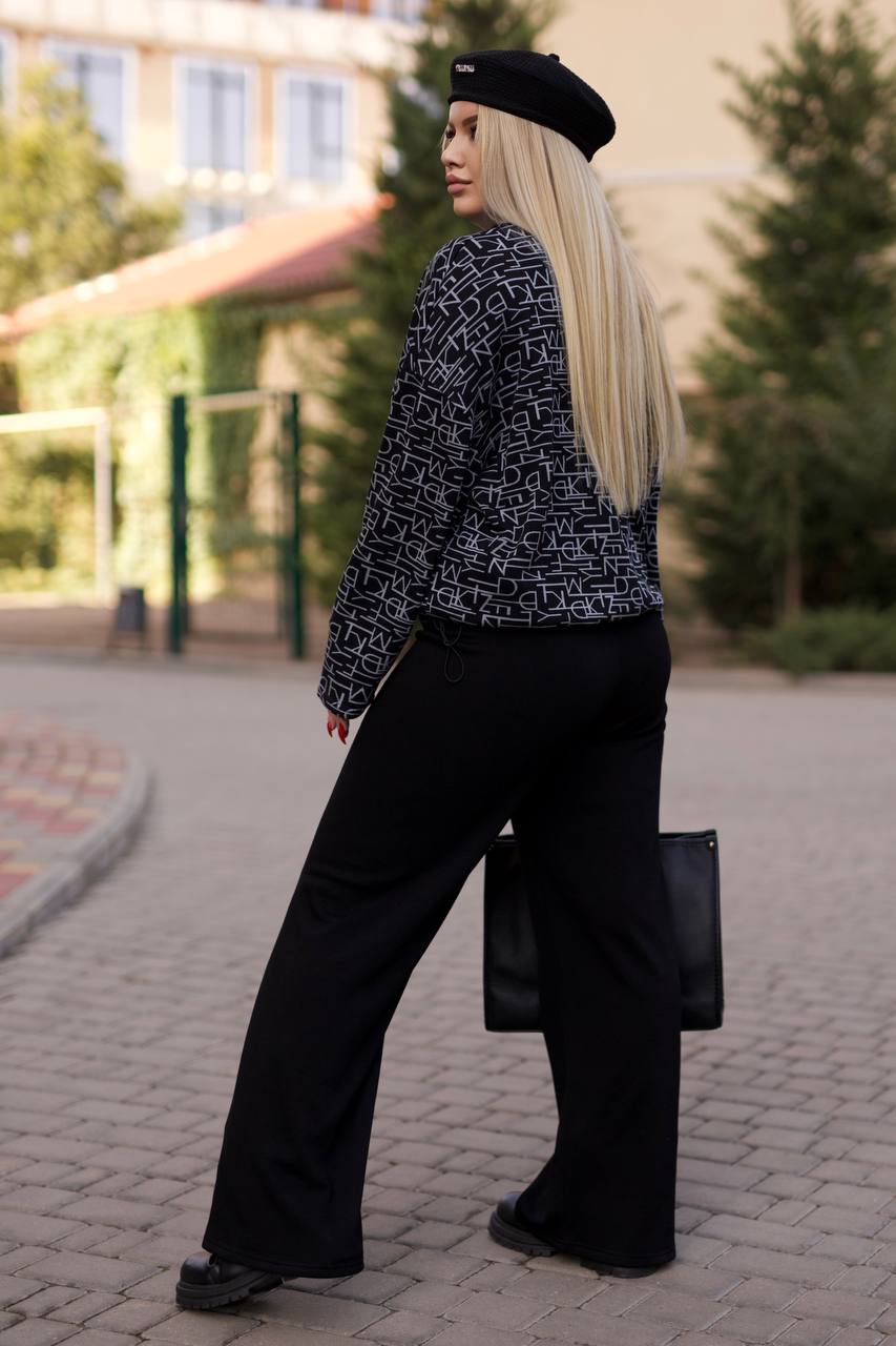 Пуловер от трикотаж