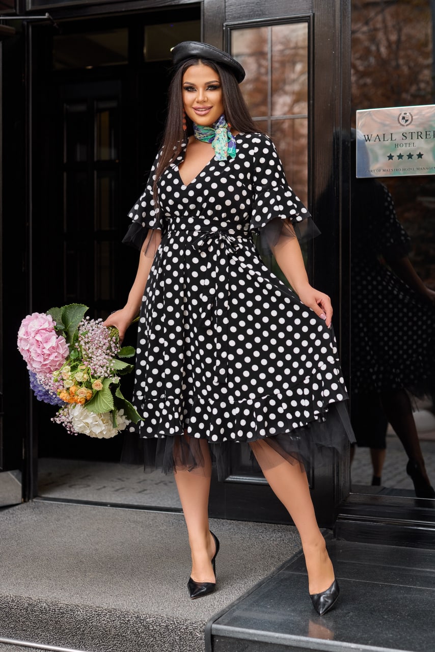 Рокля от софт с мрежа