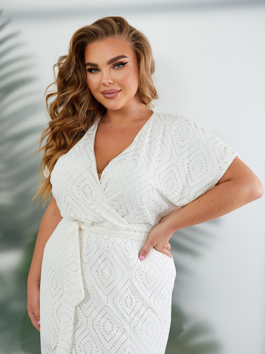 Рокля от трикотаж с цепка