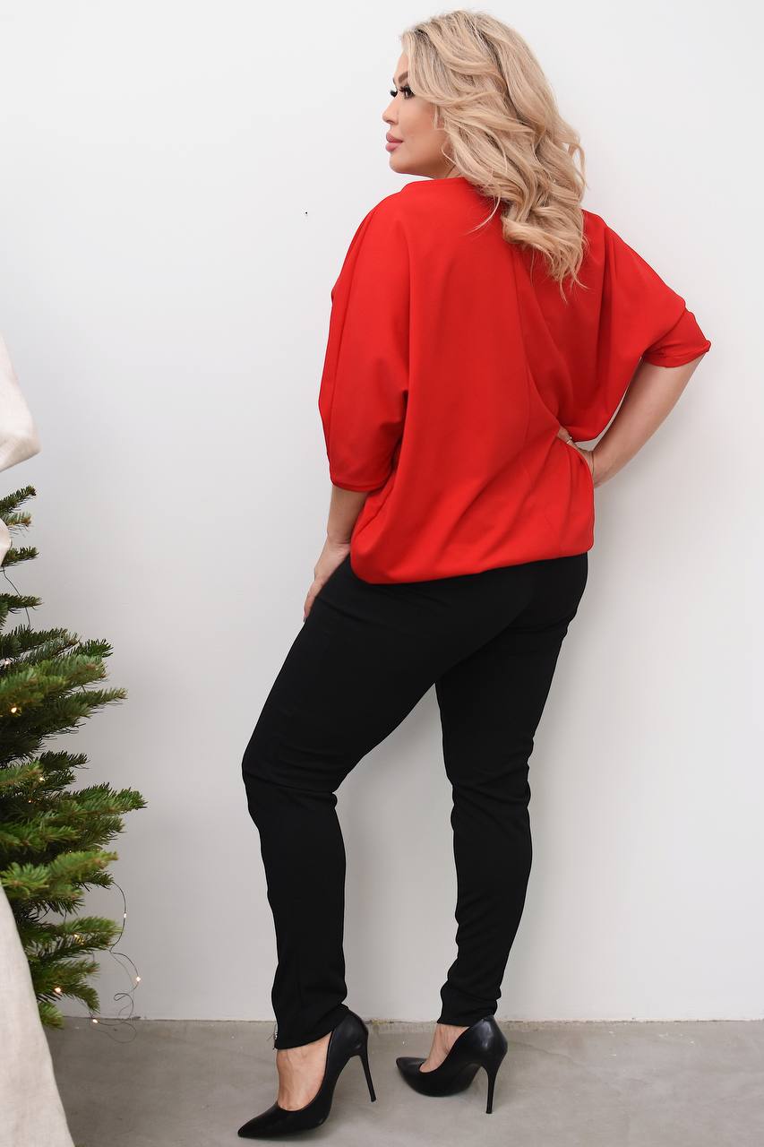 Комплект от блуза и клин