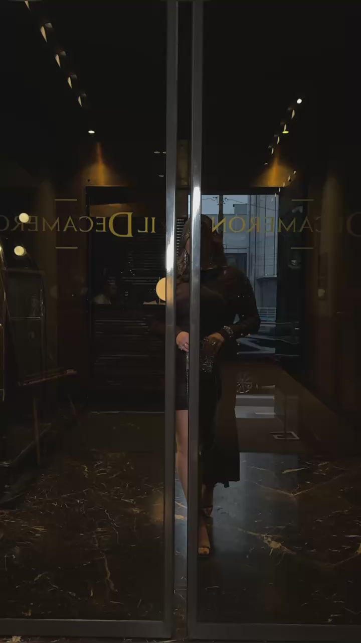 Къса драпирана рокля