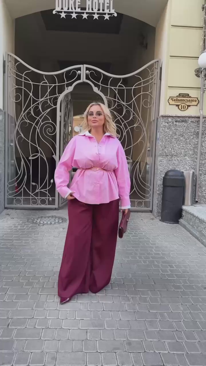 Двойна риза от поплин