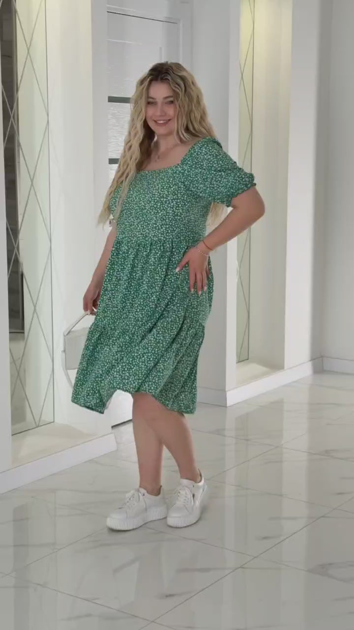 Рокля на цветя