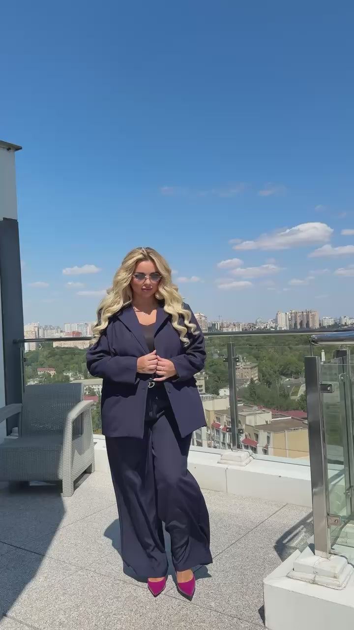 Панталон с висока талия