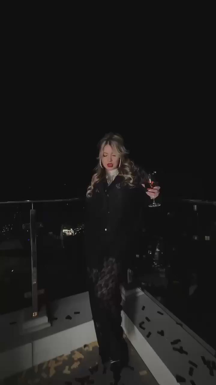 Вечерен комплект от дантела