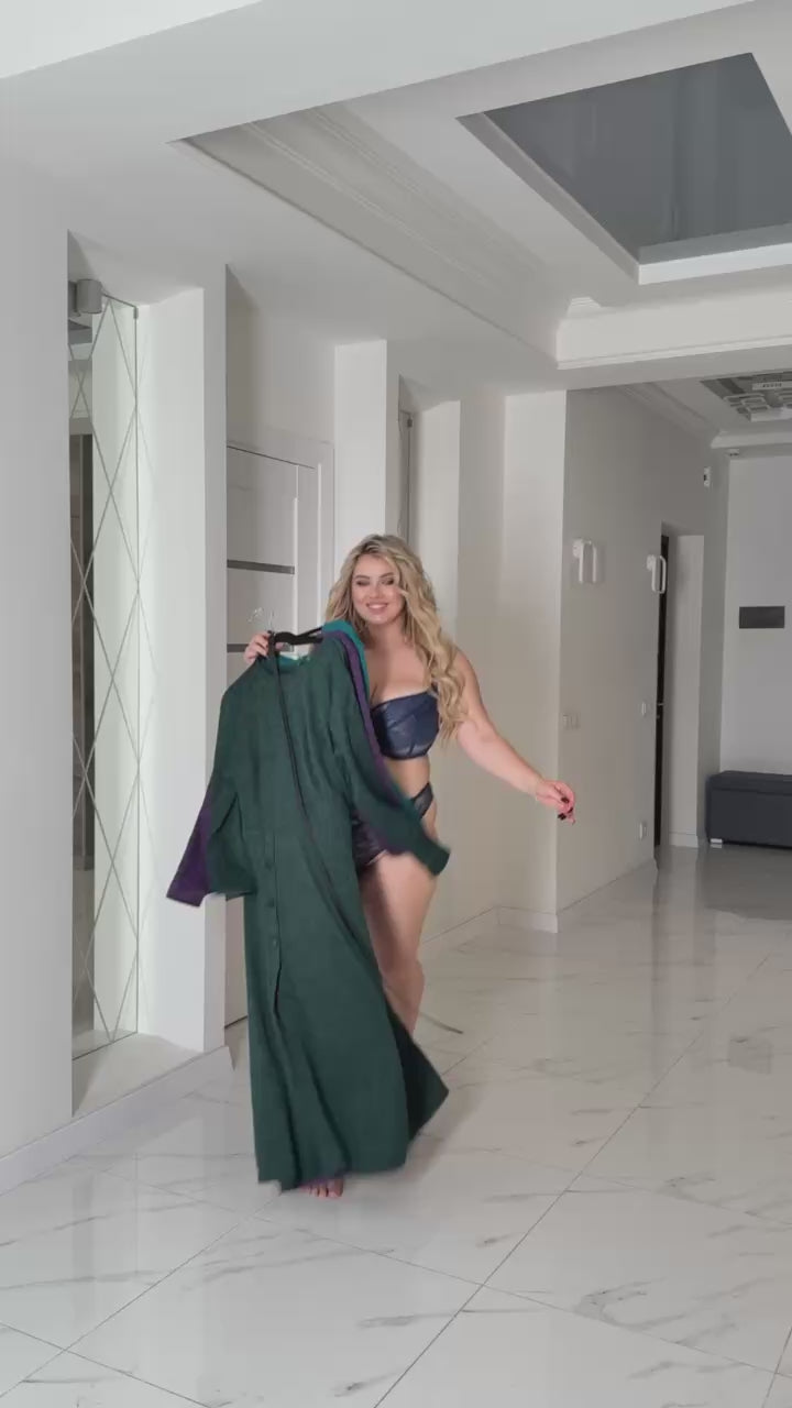 Миди рокля от мек трикотаж