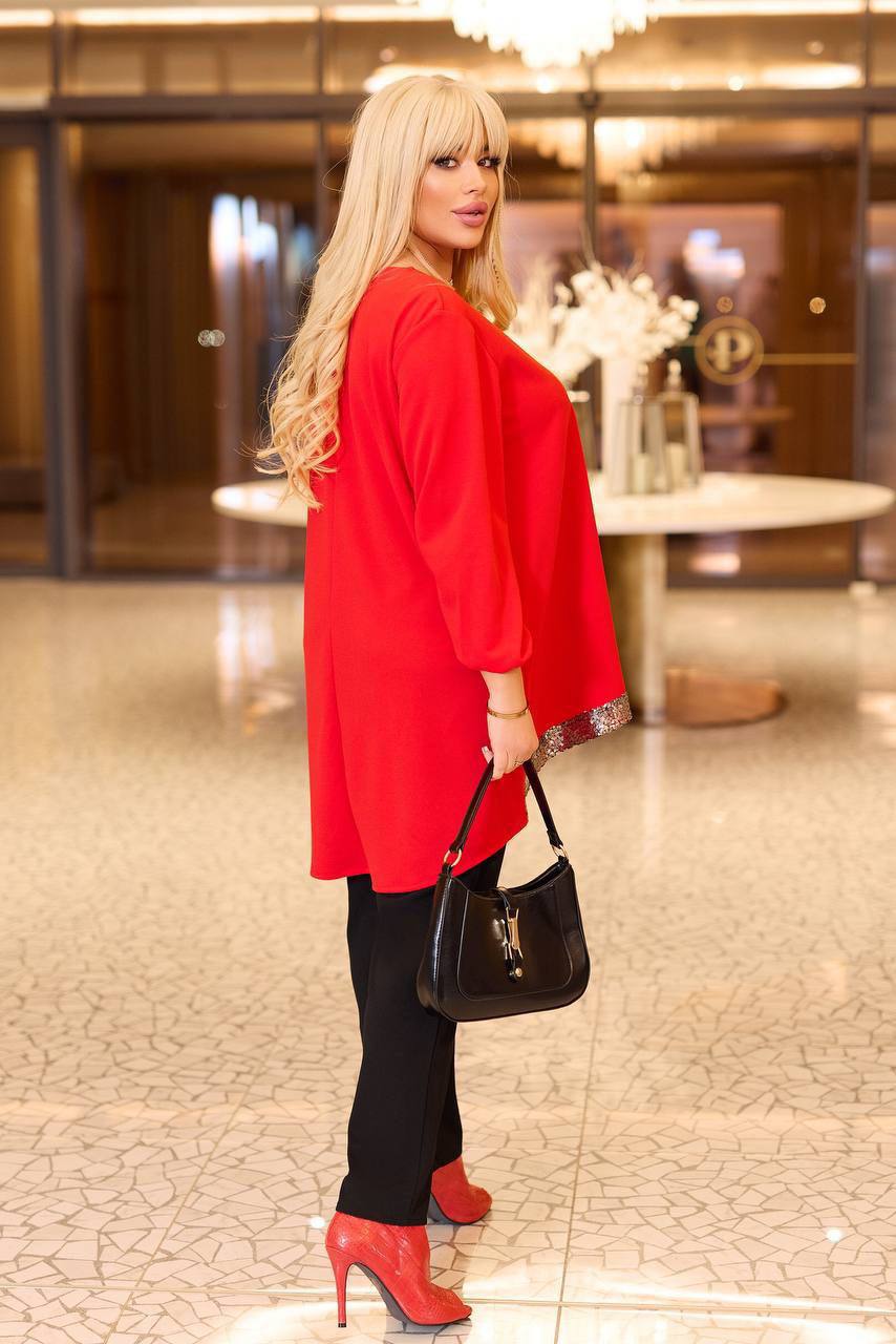 Комплект от блуза и панталон - Twiggy Shop